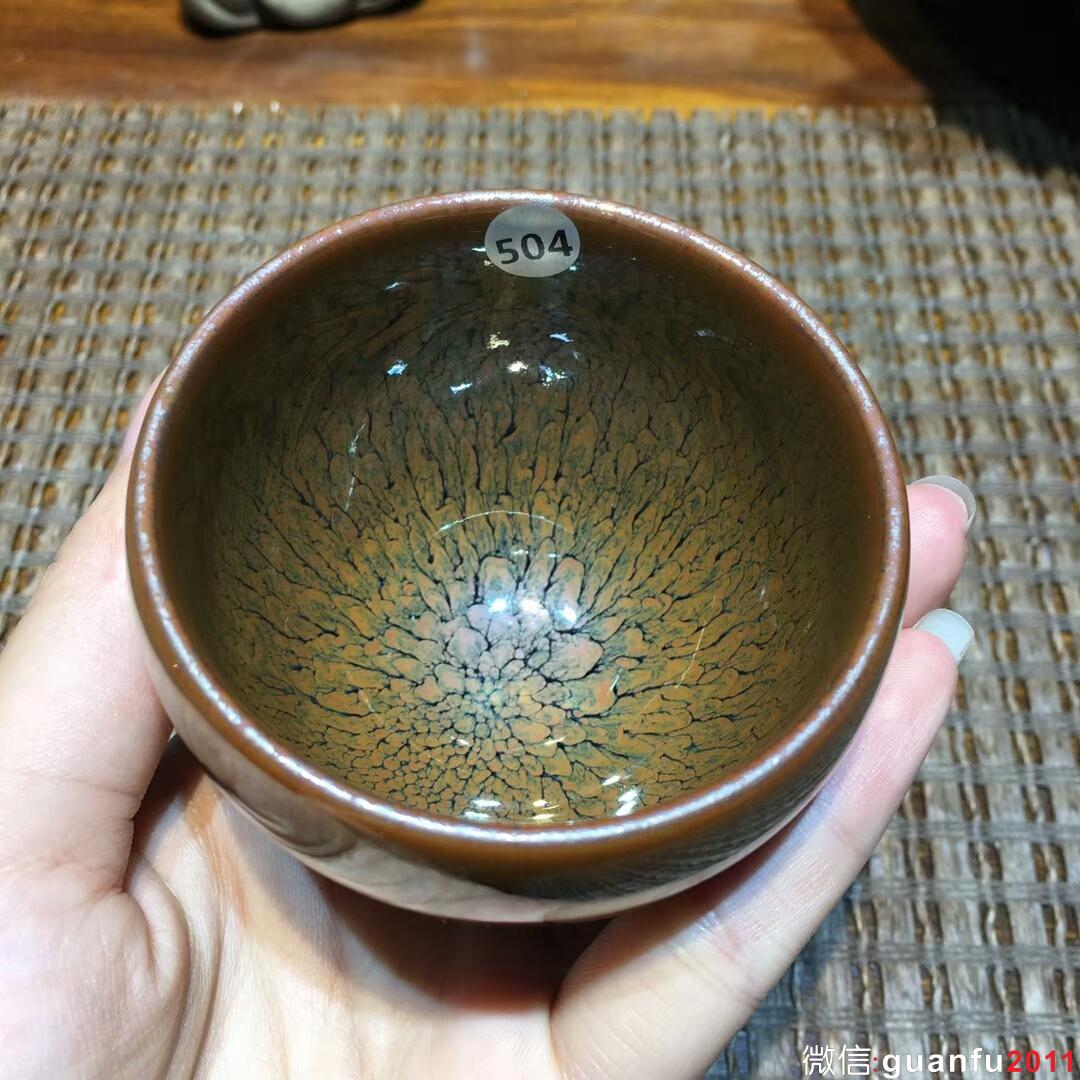 連宏達老師 精品菊花聞香杯:口徑7*5.8 | 觀復建盞